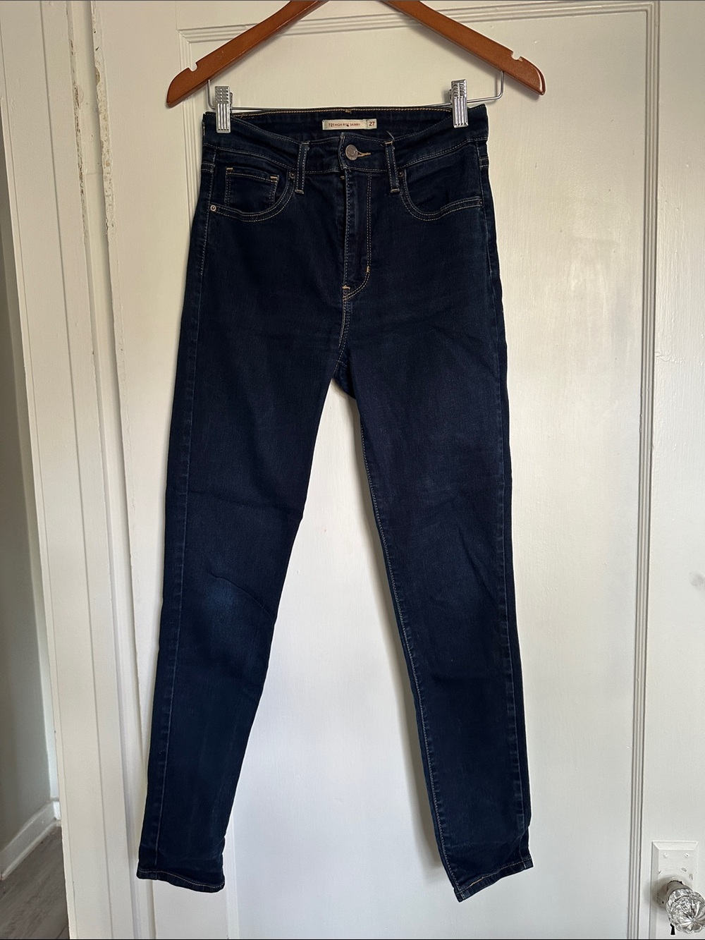 Levi's Dark Indigo Skinny Jeans